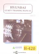Hyundai-Hyundai EZ Key, CNC Lathe Training Manual Year (1997)-EZ-EZ Key-Hi Trol-03